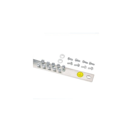 PANDUIT GROUNDING BUSBAR KIT, 19" W/ CAGE NUTS, ROHS COMPLIANT RGRB19CN